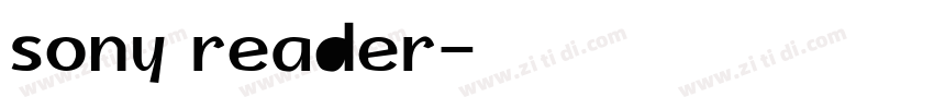 sony reader字体转换